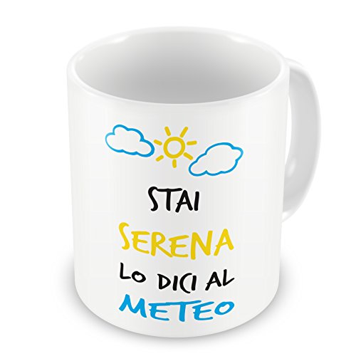 New Indastria Tazza stai sereno lo dici al meteo