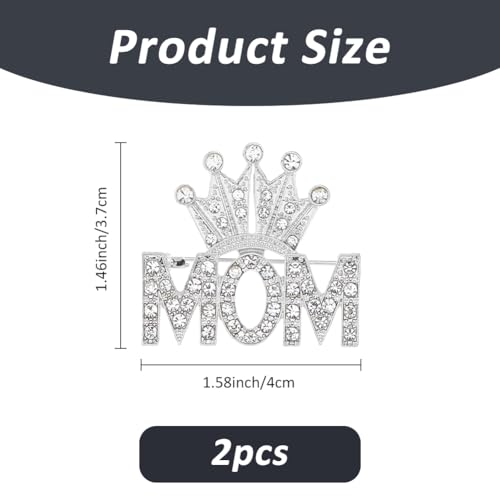 Broche en strass et lettre initiale pour customiser vos vêtements - 2