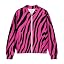 Zebra Print Pink Black