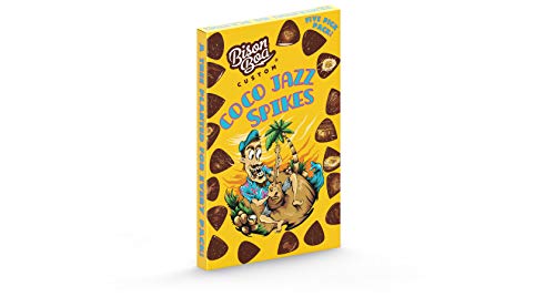 Bison Boa Lot de 5 médiators en noix de coco pour guitare - Les Beatles, Paul McCartney, John Lennon, RIngo Starr, George Harrison Bison Boa Lot de 5 médiators en noix de coco pour guitare – Image 5