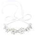 Produktbild Kristall Strass Perlen Kranz Stirnbänder Blumenmädchen Haarschmuck Hochzeit