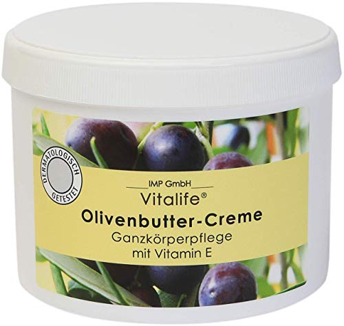 Olivenöl Ganzkörperpflege Olivenbutter-Creme 500ml m. Vitamin E