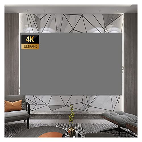 Pantalla de proyector gris reflectante de 100 pulgadas plegable 16:9 2