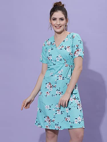 Image of OOMPH! Women's Crepe A-Line Mini Dress Pack of 1