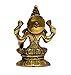 eSplanade Brass Laxmi Lakshmi Goddess Murti Idol Statue Figurine Sculpture - Pooja Idols - Home Decor - Golden - 4.75