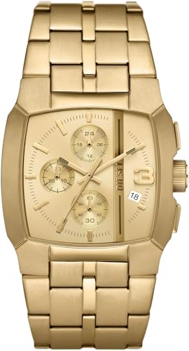 Diesel Reloj Análogico-Digital para Hombres de Automático con Correa en Poliéster DZ4639
