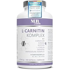 180 L-Carnitin Kapseln hochdosiert...