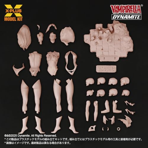 Kit modelo Vampirella José González 1/8 escala plástico miniatura 6