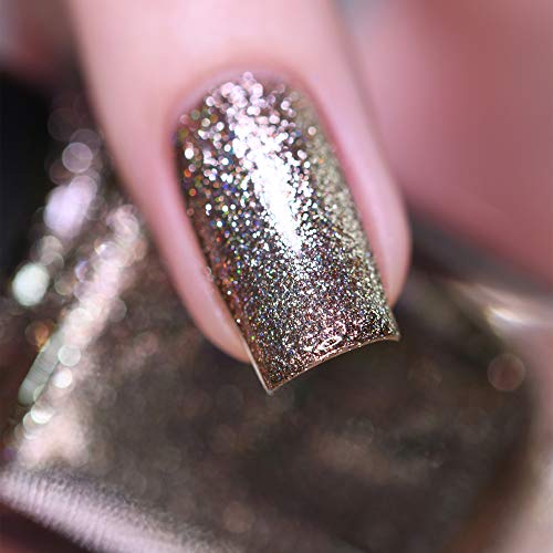 Image of ILNP Heirloom - Antique Brass Holographic Ultra Metallic Nail Polish