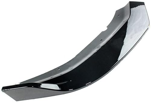 Miniatura 5 de 4 piezas de labio delantero compatibles con Dodge Charger 2020 2021 2022 SRT Hellcat cuerpo ancho parachoques delantero alerón divisor de labios