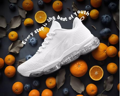 Image of Kapsen Womens Walking Running Shoes Air Cushion Breathable Fashion Tennis Sneakers Mesh Workout Casual Athletic Sports Gym