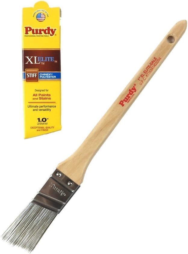 Purdy 144080510 XL Elite Series Dale Angular Trim Paint Brush, 1 inch