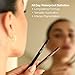 Palladio Retractable Waterproof Eyeliner, Richly Pigmented Color and Creamy, Slip Twist Up Pencil Eye Liner, Smudge Proof Long Lasting Application, All Day Wear, No Sharpener Required, Pure Black