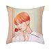 ALTcompluser [Map of The Soul:Persona] Housse de coussin Bangtan Boys Suga V Jimin JIN Jungkook J-Hope RM en microfibre Coussin dcoratif sans garnissage Canap Dcoration 45 x 45 cm