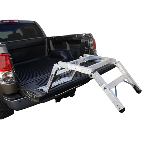 Westin 10-3000 Truck-Pal Tailgate Ladder,Silver thumb #10