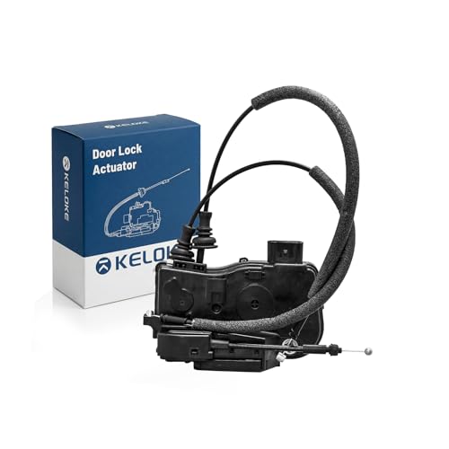 Image of KELOKE Door Latch Lock Actuator Compatible with Hyundai Santa Fe 2010 2011 2012 - Sport Utility, Front Left Driver Side, Replace# 813100W000 DLA1250
