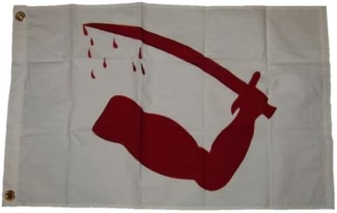2x3 Embroidered Dimmits Goliad Sewn 100% Cotton Flag 2x3 2 Clips - Party Decorations Supplies For Parades - Prime Outside, Garden, Men Cave Decor Flag