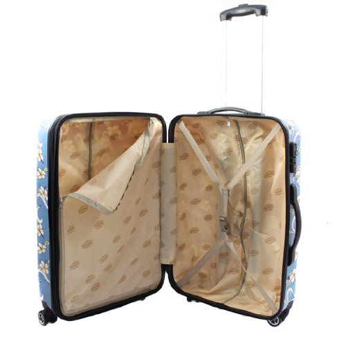 3 Piece Luggage Set Color: Sky Blue3