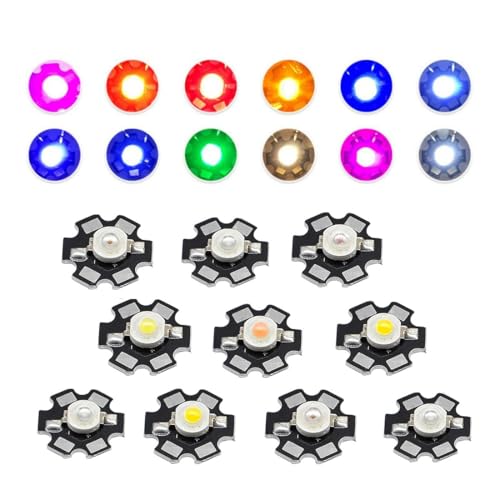 LED 1W Vert 520NM haute puissance pour optimiser la luminosité des projecteurs et spots