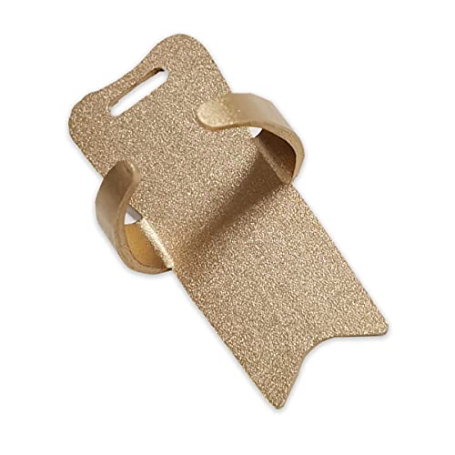 Dental Measuring Ring, Endodontic File Finger Ruler Dental Root Canal Measurement Scale Instrument (Gold) #TOP1