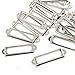 50 Pcs Label Holders Library File Drawer Tags Label Holder Metal Frame Name Card Frame for Drawer Cabinet (Silver)