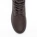 Athlefit Casual Men's Hiking Boots Fashion Brown Combat Boots Lace up Low Heel Comfortable Ankle Booties Size 13