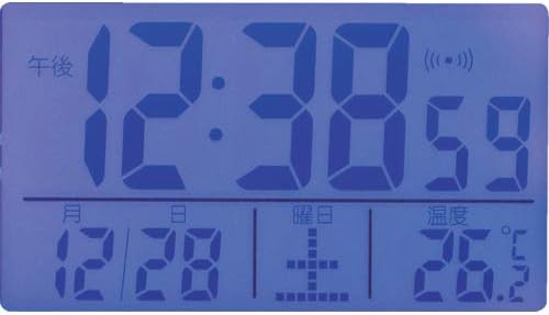 ADESSO SN-01 Alarm Clock display close-up