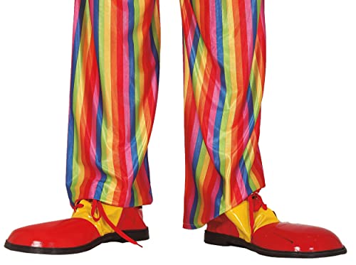 FIESTAS GUIRCA Zapatos Payaso Rojos/Amarillos Extra