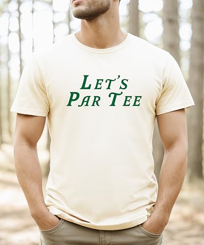 Olive Loves Apple Let's Par Tee Shirt for Men Women Youth and Kids Golf Tee3