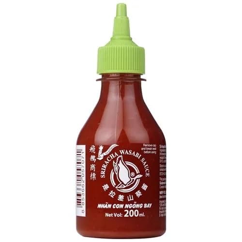 Flying Goose Sriracha Wasabi Sauce Perfect Way to Elevate The Flavour of Your Handmade Dishes. 200ml