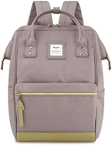 himawari Laptop Backpack for Women&Men,Wide Open Large USB Charging Port 15.6 Inch Laptop Doctor College Work Bag (123#Lavender)
