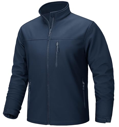 TACVASEN Men's Lightweight Waterproof Tactical Jacket