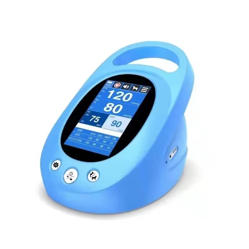 Veterinary Blood Pressure Monitor for Dogs Cats Pet BP Tester with Cuff
