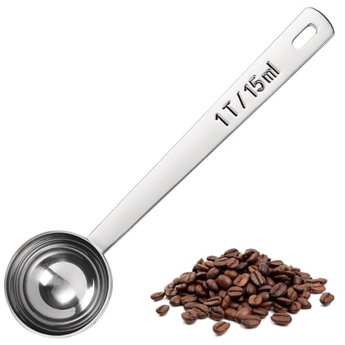 U-Taste Coffee Scoop 1 Tablespoon, 4.3in Long Handle Tbsp Measuring Spoon