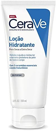 CeraVe, Loção Hidratante Corporal, com textura Fluida e Ácido Hialurônico