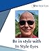 In Style C Moore Stylin Bifocal Reading Sunglasses - Classic Aviator Metal Frame - Non-Polarized Tinted Aspheric Lens