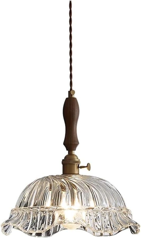 Suspension luminaire laiton ZR98US lustre noir pour éclairer un plafond bas