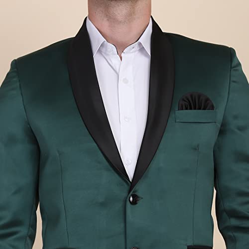 Image of TAHVO Men Suit Set (Green, 42)