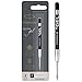 Parker recharges pour stylo gel | pointe fine (0,5 mm) | encre noire QUINK | lot de 1