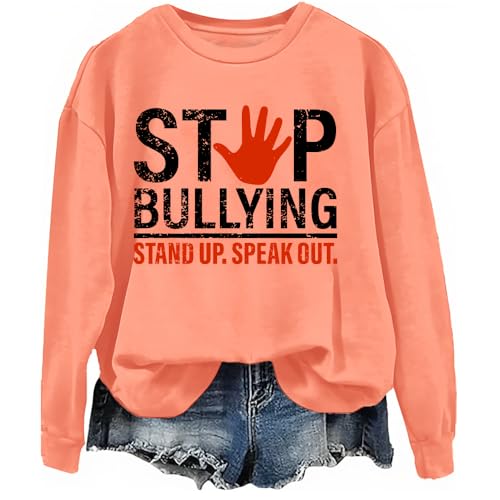 Stop Bullying Stand Up Speak Out Sweatshirt Unity Day Shirt Stop Bullying Stand Up Speak Out Hoodie