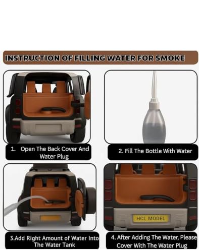 Image of 1:24 Die-Cast RC SUV Toy Car for Kids Boys Girls 3+, Multicolor