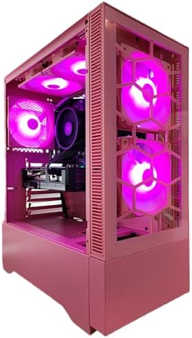 Computer Gaming Desktop Gaming PC RTX 5060 AMD Ryzen 7 with 4.6Gh...