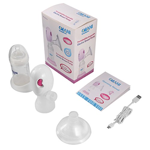 FVE BPA Free Portable&Rachargeable Electric Breast Pump 2 Modes 6 Suction Level B2617