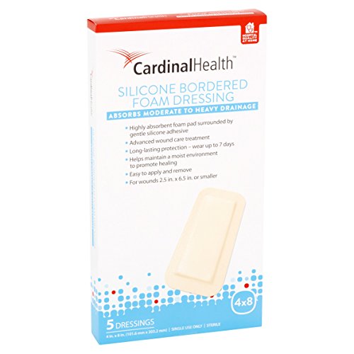 Cardinal Health Silicone Bordered Foam Dressing