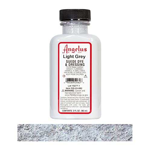 Angelus Suede Dye, 3 Oz, Light Grey #TOP1