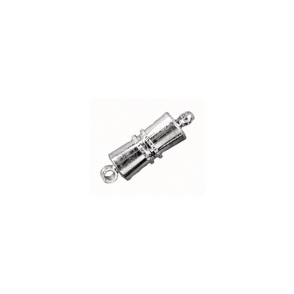 RAYHER 2219821 Magnetic Schlieãÿe Round 11 mm Self-Service Bag/Pack of 1 Platinum Finish