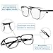 SQIMZAR 3 PCS Safety Glasses Goggles For Women Nurses Protective Eyewear,Anti Fog Safety Goggles
