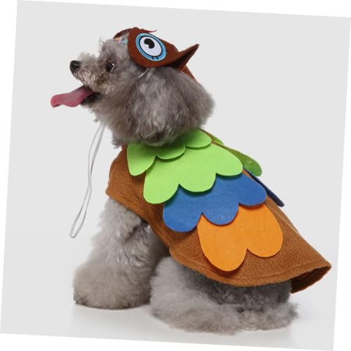 Disfraz pet halloween búho talla mediana miniatura 4
