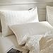 JELLYMONI White Duvet Cover Oversized King Size, 3pcs Washed Microfiber Bedding Set, Soft Breathable Seersucker Duvet Cover Set with Zipper Closure and Corner Ties for All Seasons