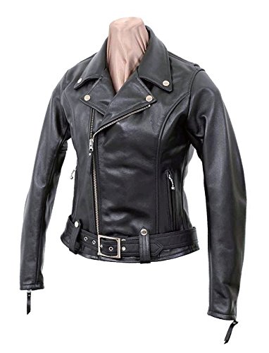 カドヤ バイク用レザージャケット レディース KL-S3 ブラック S カドヤ バイク用レザージャケット レディース KL-S3 ブラック S